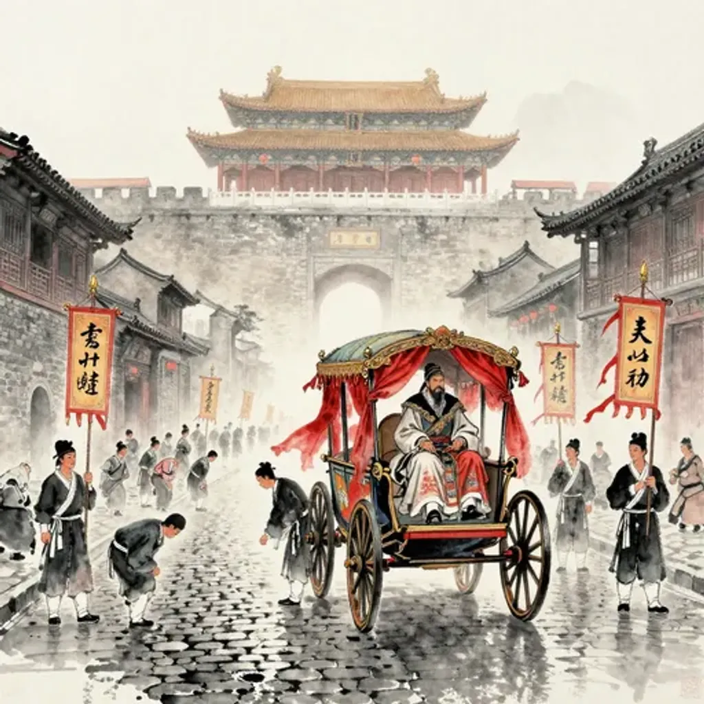 第30卦變第3卦易林詩辭水墨畫